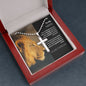 MY MAN | SS CROSS BALL CHAIN | LION & BLACK