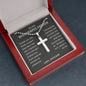 WONDERFUL FATHER | SS CROSS BALL CHAIN | BLACK