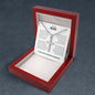MY MAN | SS CROSS BALL CHAIN | WHITE
