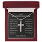 WONDERFUL FATHER | SS CROSS BALL CHAIN | BLACK