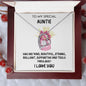 AUNTIE | FOREVER LOVE | WHITE & PINK BOUQUET