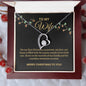 MY WIFE | FOREVER LOVE NECKLACE | CHRISTMAS Black