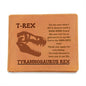 LEATHER WALLET - T-REX