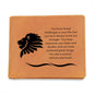 LEATHER WALLET - Lion Head