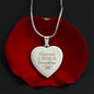 HAPPINESS GRANDMA | ENGRAVED HEART