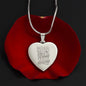 A MOTHER LIKE FLOWER | ENGRAVED HEART