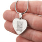 A MOTHER LIKE FLOWER | ENGRAVED HEART