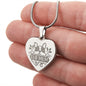 FUR MOM | ENGRAVED HEART