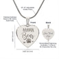 MAMA BEAR | ENGRAVED HEART