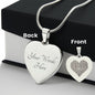 MOTHER & DAUGHTER | ENGRAVED HEARTS