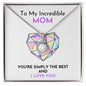INCREDIBLE MOM | ETERNAL HOPE | WHITE & C. DIAMOND