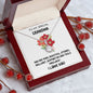 GRANDMA | ETERNAL HOPE | WHITE & RED BOUQUET