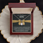 GORGEOUS WIFE | ETERNAL HOPE NECKLACE | BLACK & GOLD