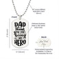 ENGRAVED DOG TAG - Thank you hero