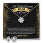 MOST AMAZING MUM - Love Knot Earring & Necklace Set