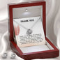 THANK YOU - LOVE KNOT Necklace and Earrings