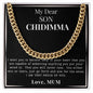 MY DEAR SON | CUBAN LINK | Personalised