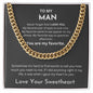 MY MAN | CUBAN LINK NECKLACE | FAVORITE | D. GREY