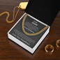 MY MAN | CUBAN LINK NECKLACE | FAVORITE | D. GREY