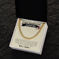 Happy Graduation - Cuban Link | Beige