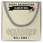 Happy Graduation - Cuban Link | Beige