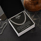 BEST HUBBY EVER | CUBAN LINK NECKLACE | BLACK