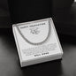 Happy Graduation - Cuban Link | White