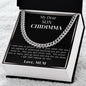 MY DEAR SON | CUBAN LINK | Personalised