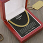 BEST HUBBY EVER | CUBAN LINK NECKLACE | BLACK