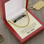 Happy Graduation - Cuban Link | Beige