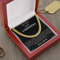 MY DEAR SON | CUBAN LINK | Personalised
