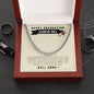 Happy Graduation - Cuban Link | Beige
