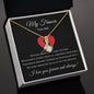 FIANCEE | Alluring beauty necklace | Black