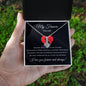 FIANCEE | Alluring beauty necklace | Black