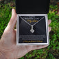 To My Wife | Mother's Day - Alluring Beauty Necklace ! Black