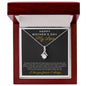 To My Wife | Mother's Day - Alluring Beauty Necklace ! Black