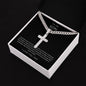 Son | Easter | Cuban Link Cross (Personalized) | Dad