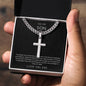 Son | Easter | Cuban Link Cross (Personalized) | Dad