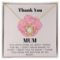THANK YOU MUM - Love Knot Necklace