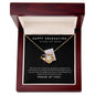 Happy Graduation - Love Knot Necklace | Black
