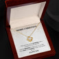 MERRY CHRISTMAS | LOVE KNOT NECKLACE | ADD NAME