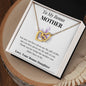 BONUS MOTHER | INTERLOCKING HEARTS | WHITE