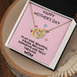HAPPY MOTHER'S DAY | INTERLOCKING HEARTS | PINK