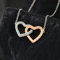 HAPPY MOTHER'S DAY | INTERLOCKING HEARTS | PINK