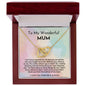MY WONDERFUL MUM - Interlocking Hearts Necklace
