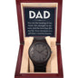 WOODEN WATCH - Dad Heartbeat
