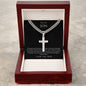 Son | Easter | Cuban Link with Cross | From Mom