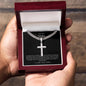 Son | Easter | Cuban Link with Cross | From Mom