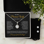 Precious Wife | Eternal Hope Earring & Necklace | Black