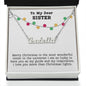 Name Necklace - Dear Sister